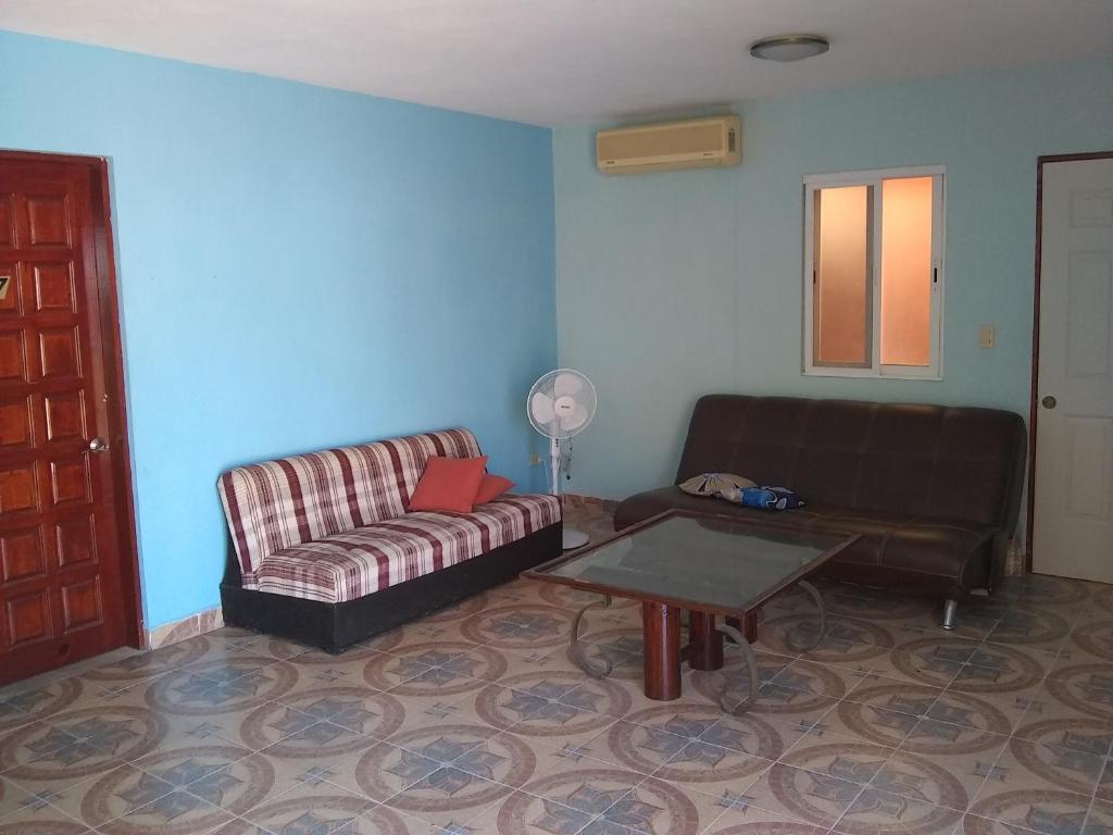 Upstairs terrace
